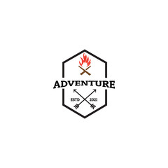   MOUNTAIN  ADVENTURE  EXPLORE VINTAGE  LOGO  ICON  SYMBOL  VECTOR  ILLUSTRATION  DESIGN