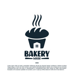 bakery house , logo design inspiration