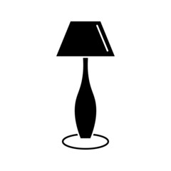 Lamp icon in trendy isolated on white background.Vector illustration