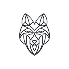 Wolf logo design