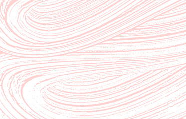 Grunge texture. Distress pink rough trace. Fantast
