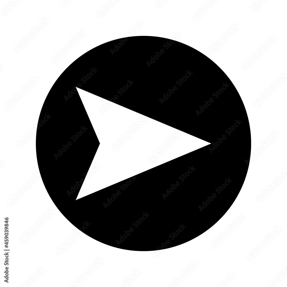 Poster send vector minimal single flat icon. plane line vector icon for websites and mobile minimalist flat