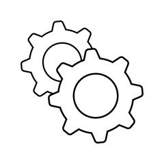 Setting Gear Vector Icon Design Template.Gear vector icon. Setting Gear Vector Icon. Setting Gear Vector Icon cogs symbol. EPS 10