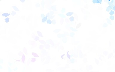 Light Blue, Red vector backdrop with memphis shapes.