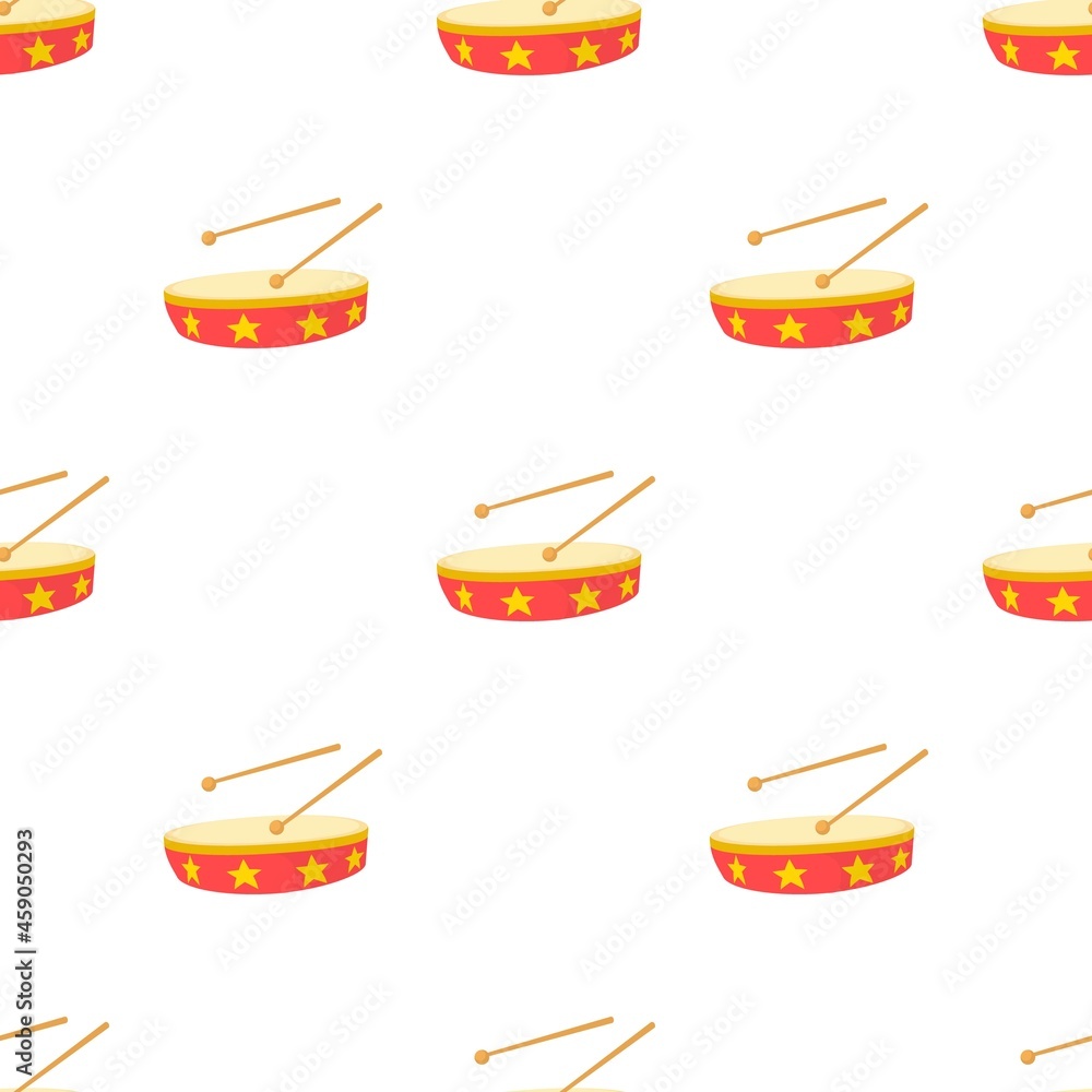 Poster drum pattern seamless background texture repeat wallpaper geometric vector