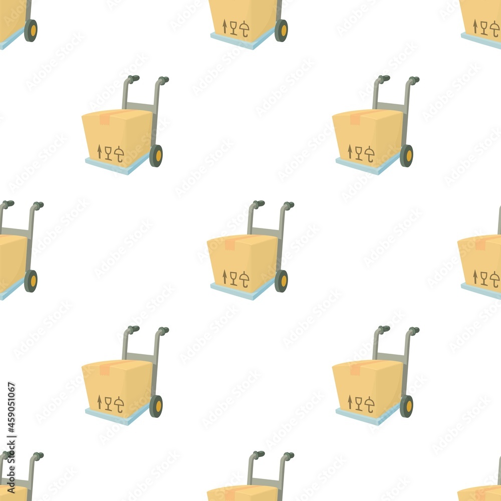 Poster carrying box pattern seamless background texture repeat wallpaper geometric vector