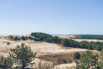 sand dunes of curonian spit Vysota Efa