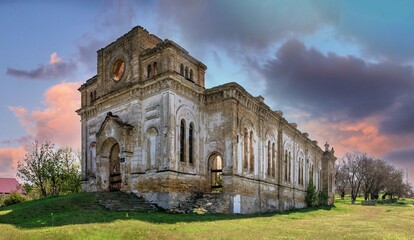 Church of the Holy Trinity in Lymanske village, Ukraine
