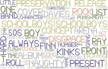 Schoolboys Wordcloud Banner, Wallpaper, Background, Book Cover, Wordart
