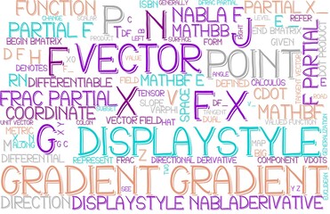 Gradient Wordcloud Banner, Wallpaper, Background, Book Cover, Wordart