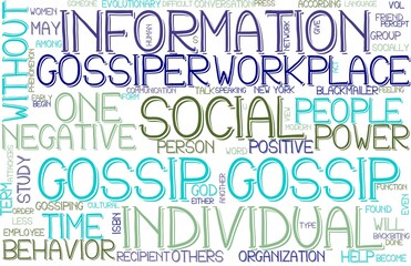 Gossip Wordcloud Banner, Wallpaper, Background, Book Cover, Wordart