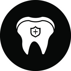 Vector illustration of dental icons 