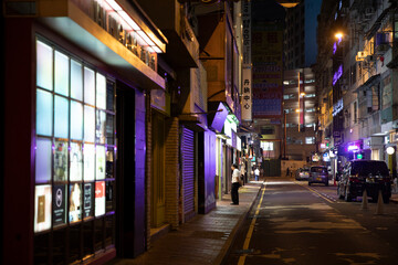 hong kong city's ambiance 