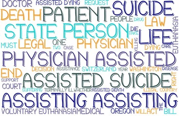 Assisting Wordcloud Banner, Wallpaper, Background, Book Cover, Wordart