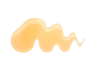 Sample of shower gel isolated on white