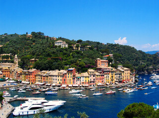 Fototapeta na wymiar View of Portofino, Italy