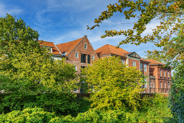 historische Gebäude in Jever