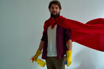 cleaner red cloak cleaning hygiene provision of services