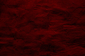 Crimson colored wall background with textures of different shades of crimson red