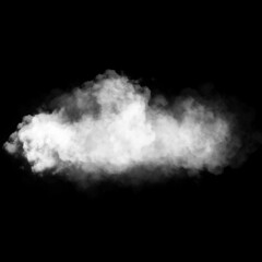 Fototapeta na wymiar smoke on black background