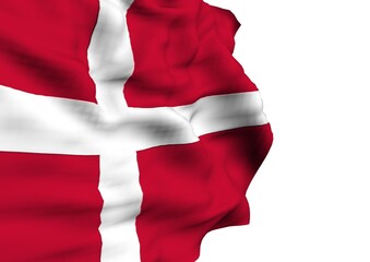 Image of a flag of Denmark