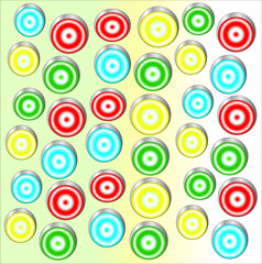 seamless pattern with circles