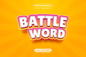 Editable Vector Text Effect For Branding, Mockup, Social Media Banner, Cover, Book, Games, Title