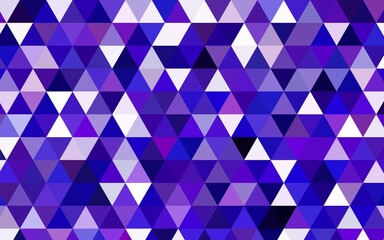 Light Pink vector triangle mosaic background.