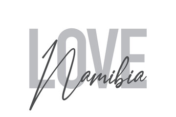 Modern, simple, minimal typographic design of a saying 