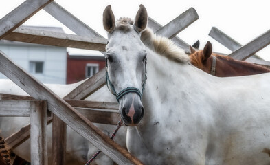 portrait of a horse