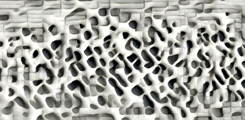 intricate frozen soap bubble style in white 