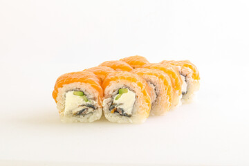 Japanese tradtional roll with salmon