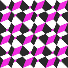 seamless abstract geometric background pattern