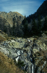 Cascade, Le Boréon, Parc national du Mercantour, 06, Alpes Maritimes