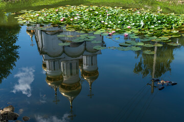 Naklejka premium Переславль Залесский, Никольский монастырь, собор.