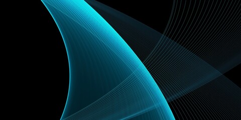 Abstract background with a dynamic waves
