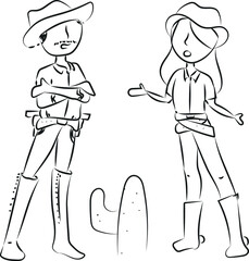 child cowboy