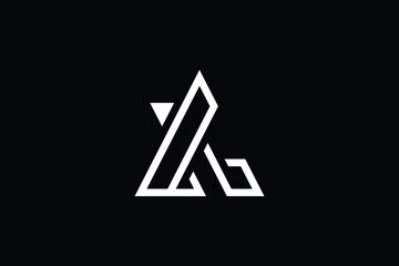 AA logo letter design on luxury background. AA logo monogram initials letter concept. AA icon logo design. Elegant and Professional letter icon design on black background.