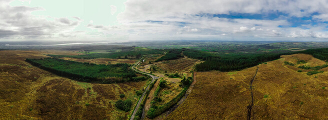Landscapes of Ireland,Limerick,surroundings,ball radar