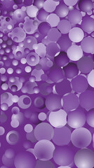 Bright, color abstract seamless background. Spheres with a gradient