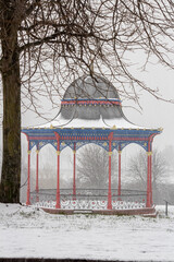 pavilion in the garden