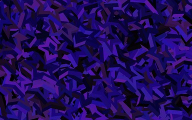 Light Purple vector background with colored stars.