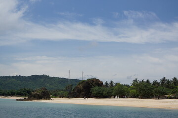 インドネシア・ロンボク島のビーチ