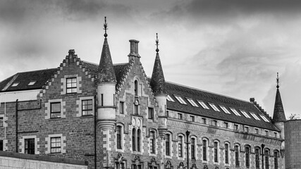 old castle in the country