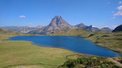 Lacs d'Ayous Pic du midi d'Ossau Pyrénées