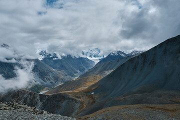 Altai mountains near Belukha  Mountain 