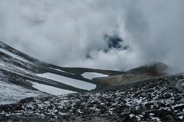 Altai mountains near Belukha  Mountain 
