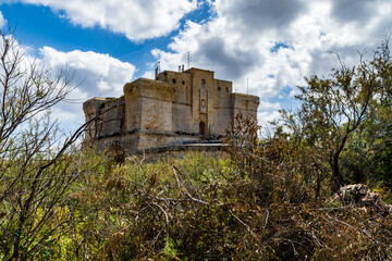 Fort San Lucian is the second largest watchtower in Malta, built by the Order of Saint John between 1610 and 1611.