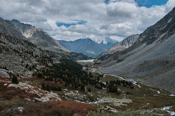 The Darashkol lake in Altai in Siberia