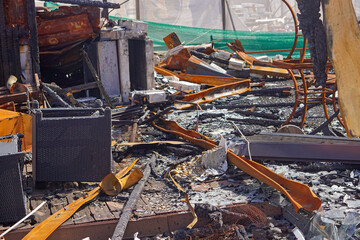 Restaurant after fire